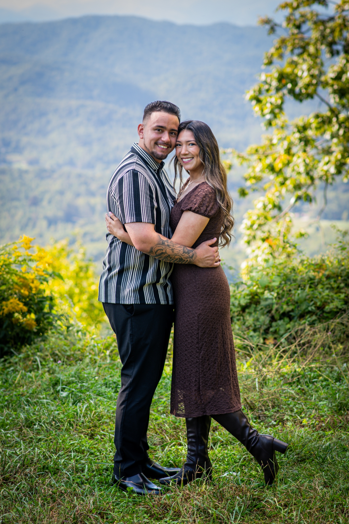 Surprise Engagement Session Smoky Mountains