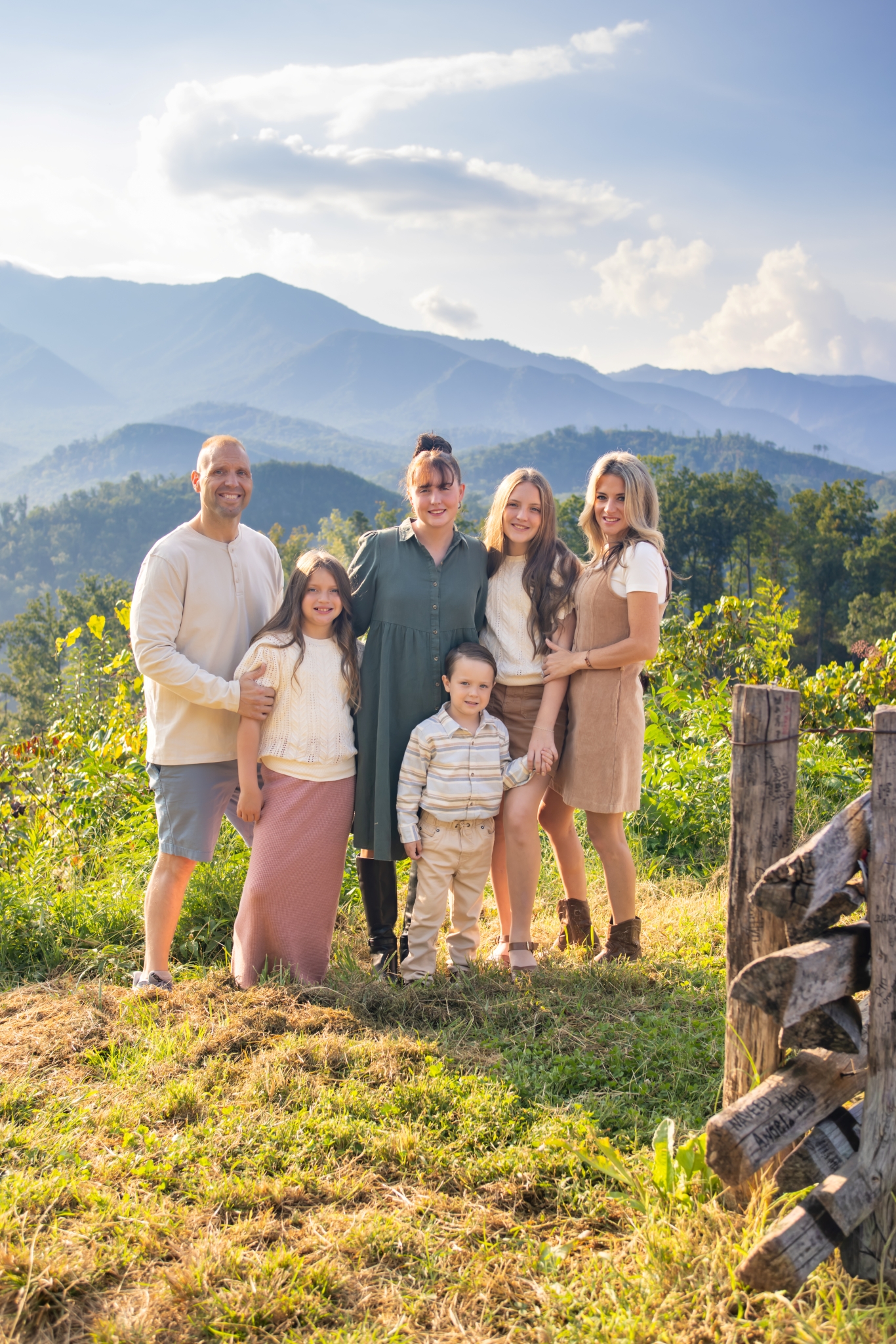 Family Photos Gatlinburg Overlook