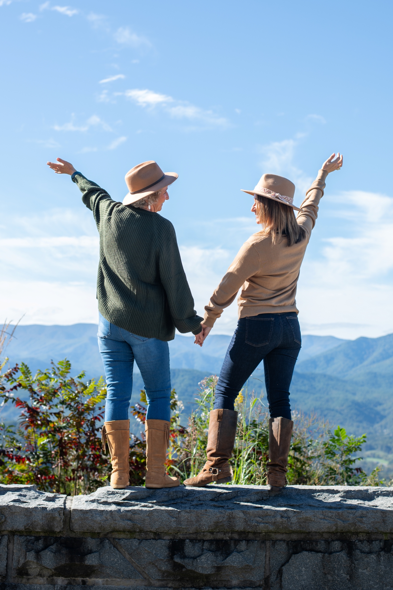Mother Daughter Photos Great Smoky Mountains
