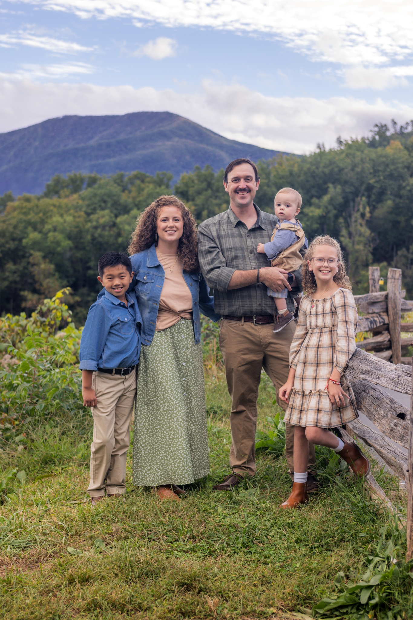 Family Photo Session Gatlinburg TN Gatlinburg Overlook