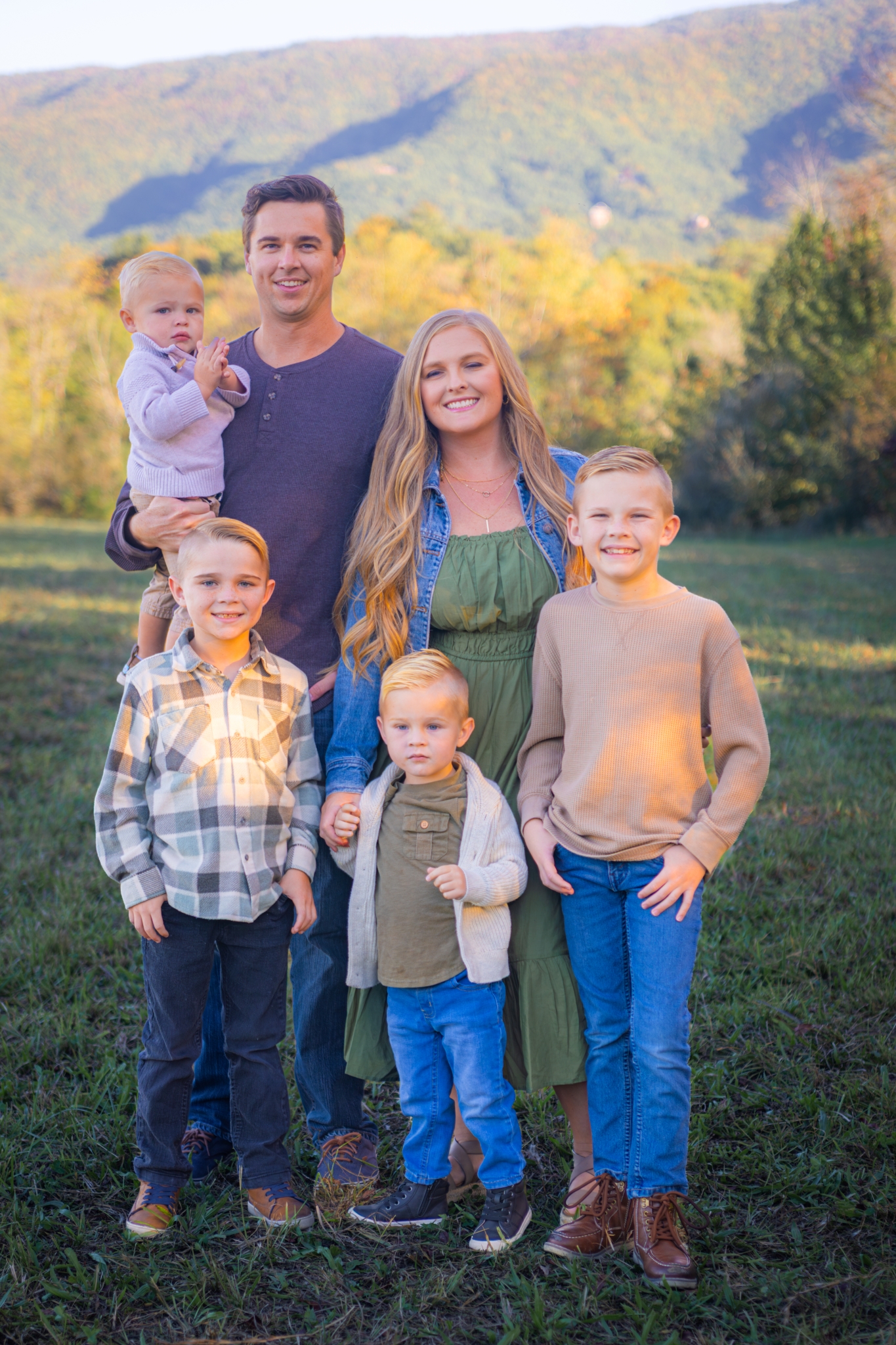 Family Photo Session Wears Valley TN Great Smoky Mountains